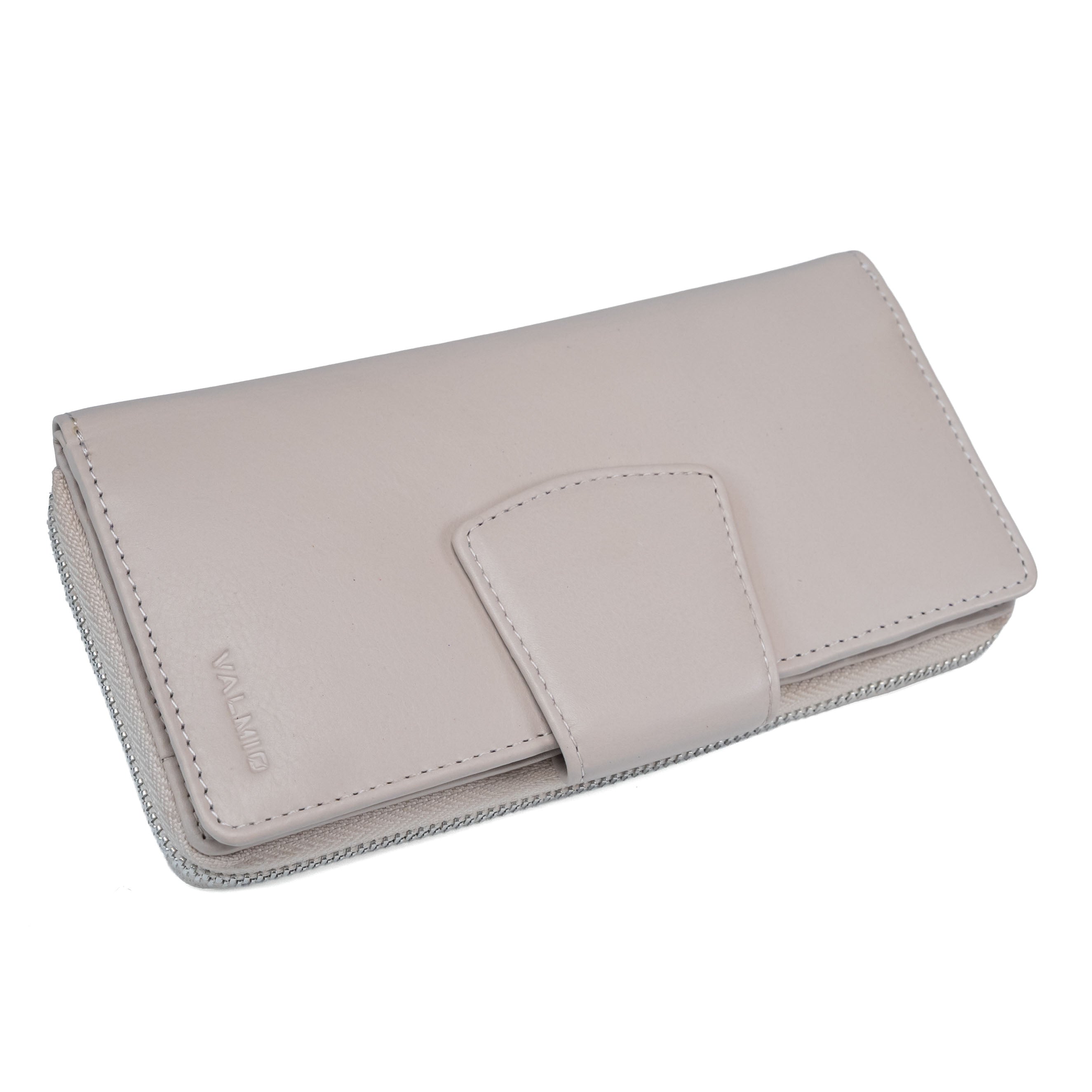 Women's Leather Wallet Valmio Vault 2435 Bone