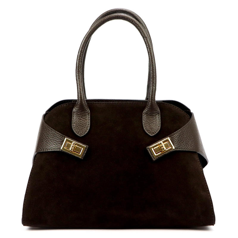 Luka 26-006 Brown Leather Handbag