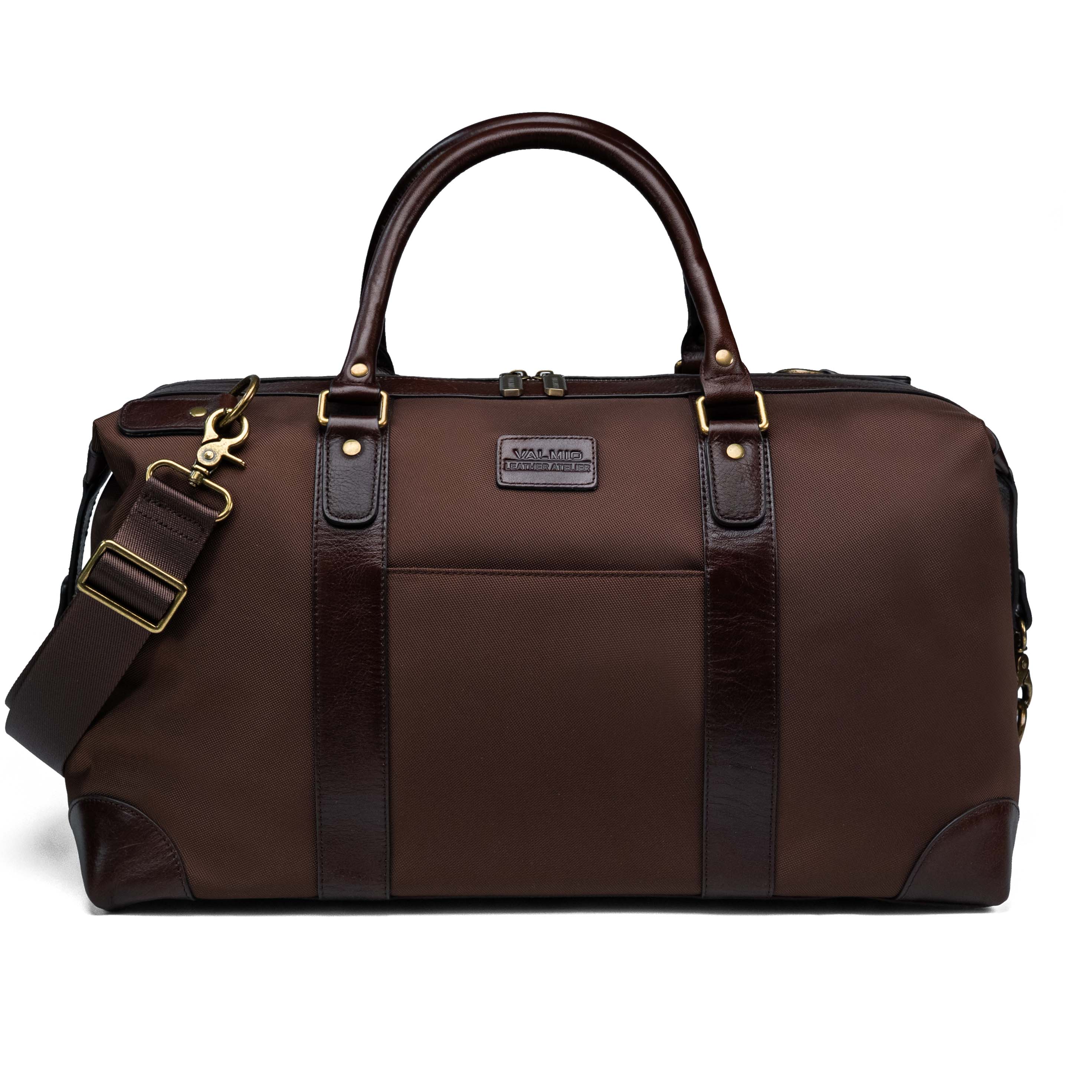 Valmio Brenson Men's Travel Bag - brown