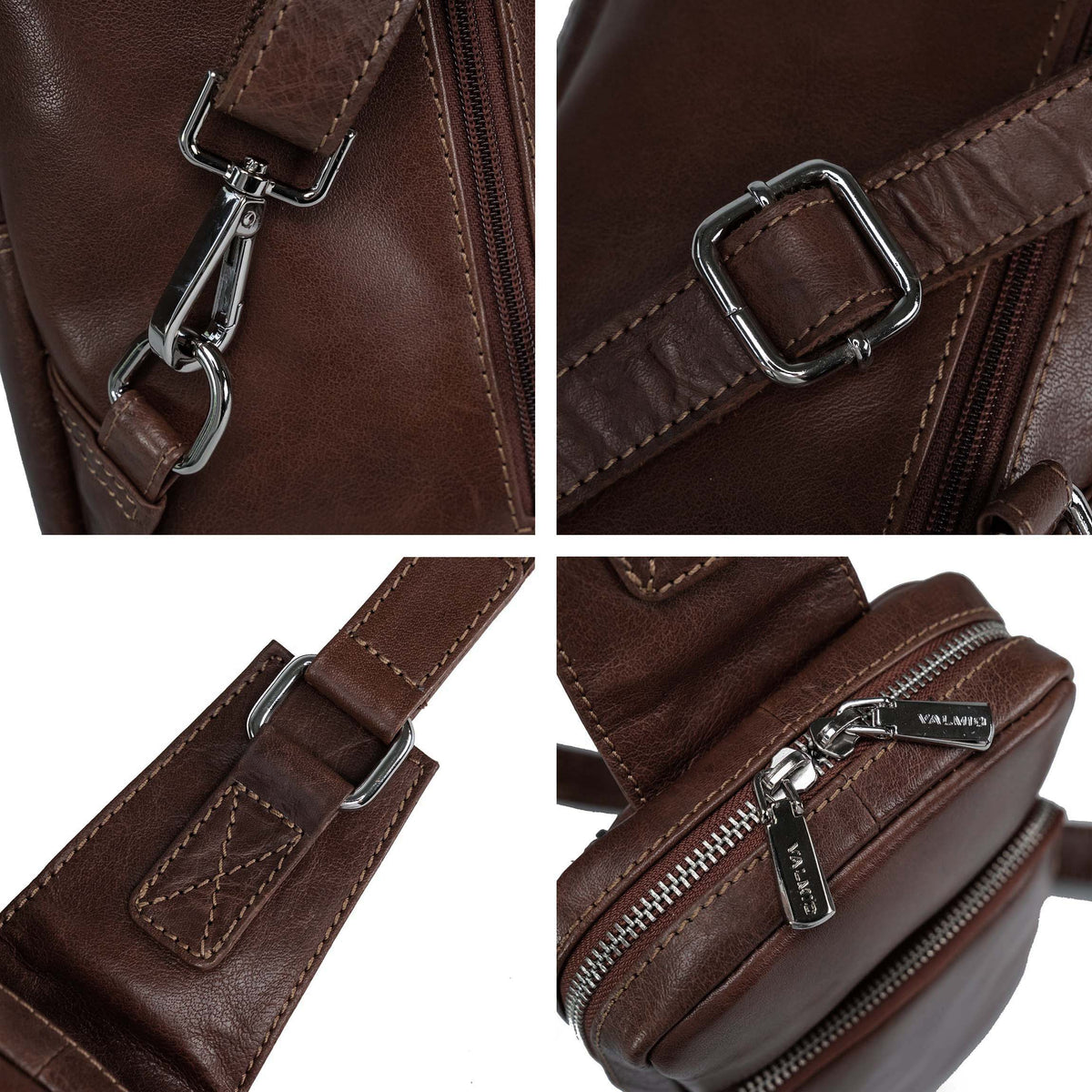 Schultertasche Valmio Taos Braun – Foto 7