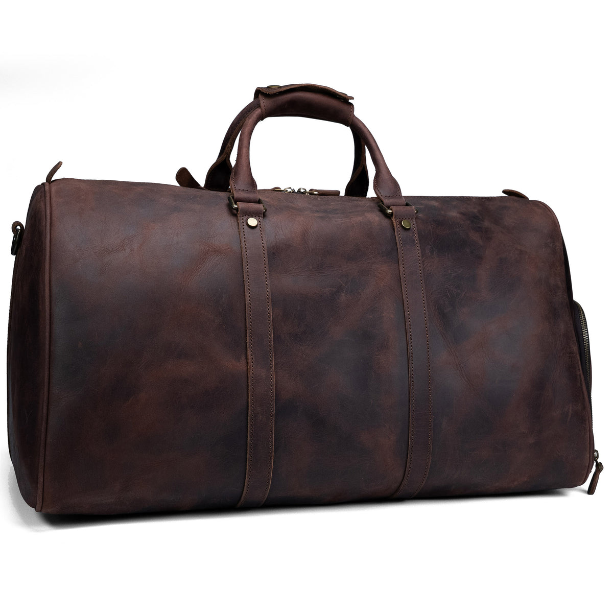 Valmio Torvo Leder-Reisetasche
