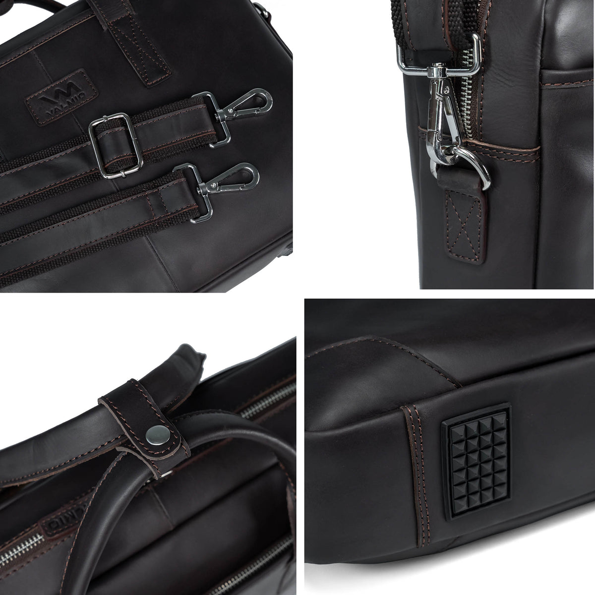 Leder-Laptoptasche Denton 2.0 – Foto 6