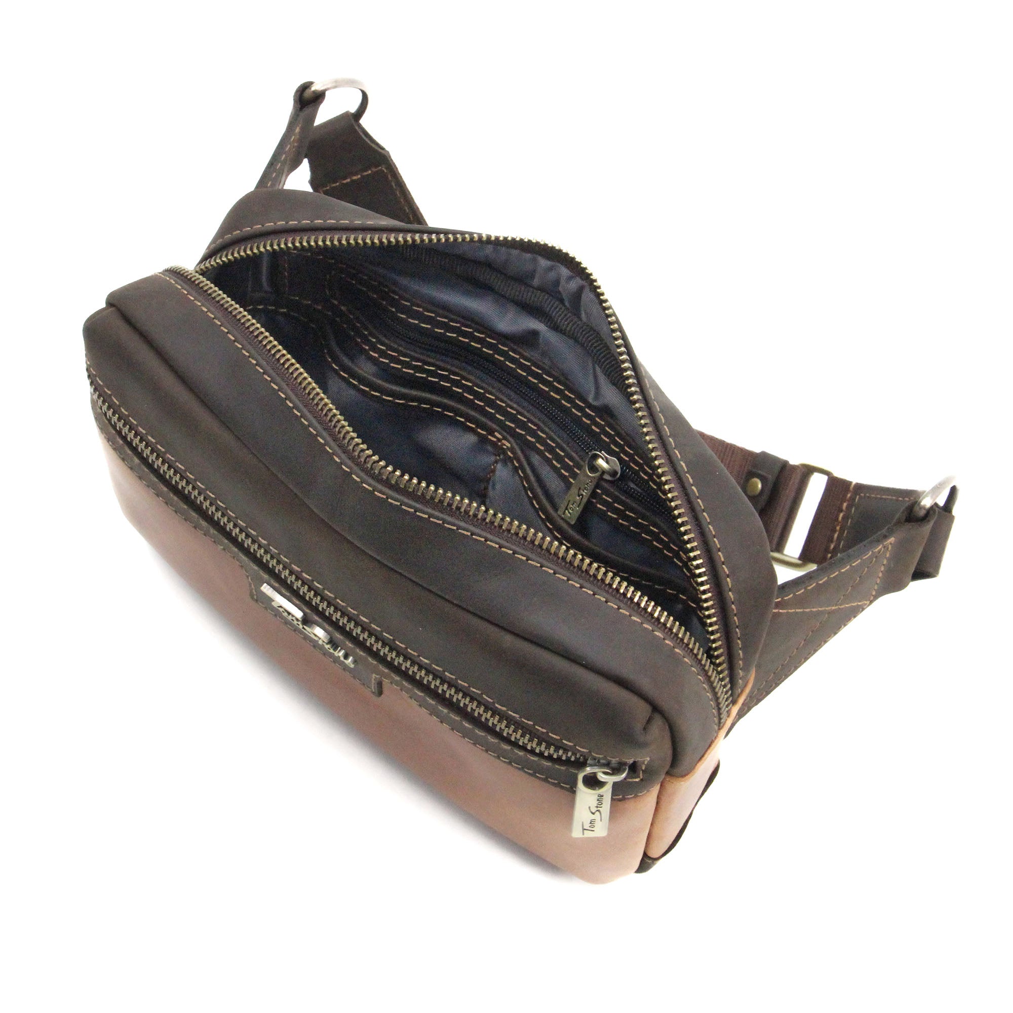 Tome Stone leather kidney bag R1251