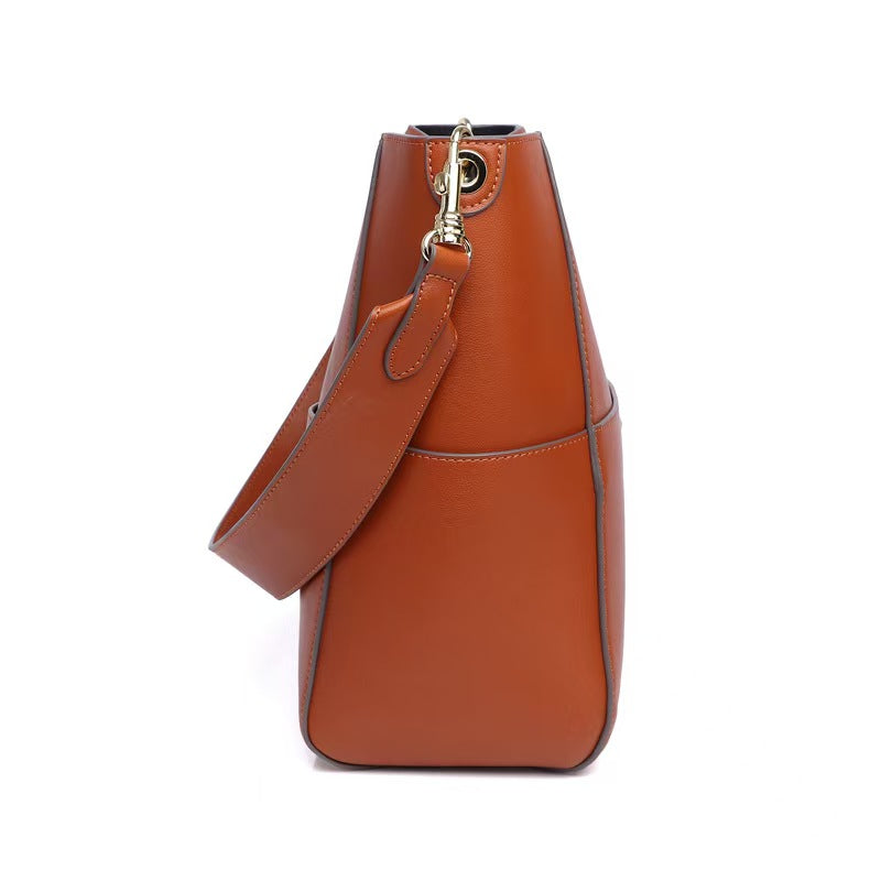 Valmio Vilora Leder Damen Tasche - Braun