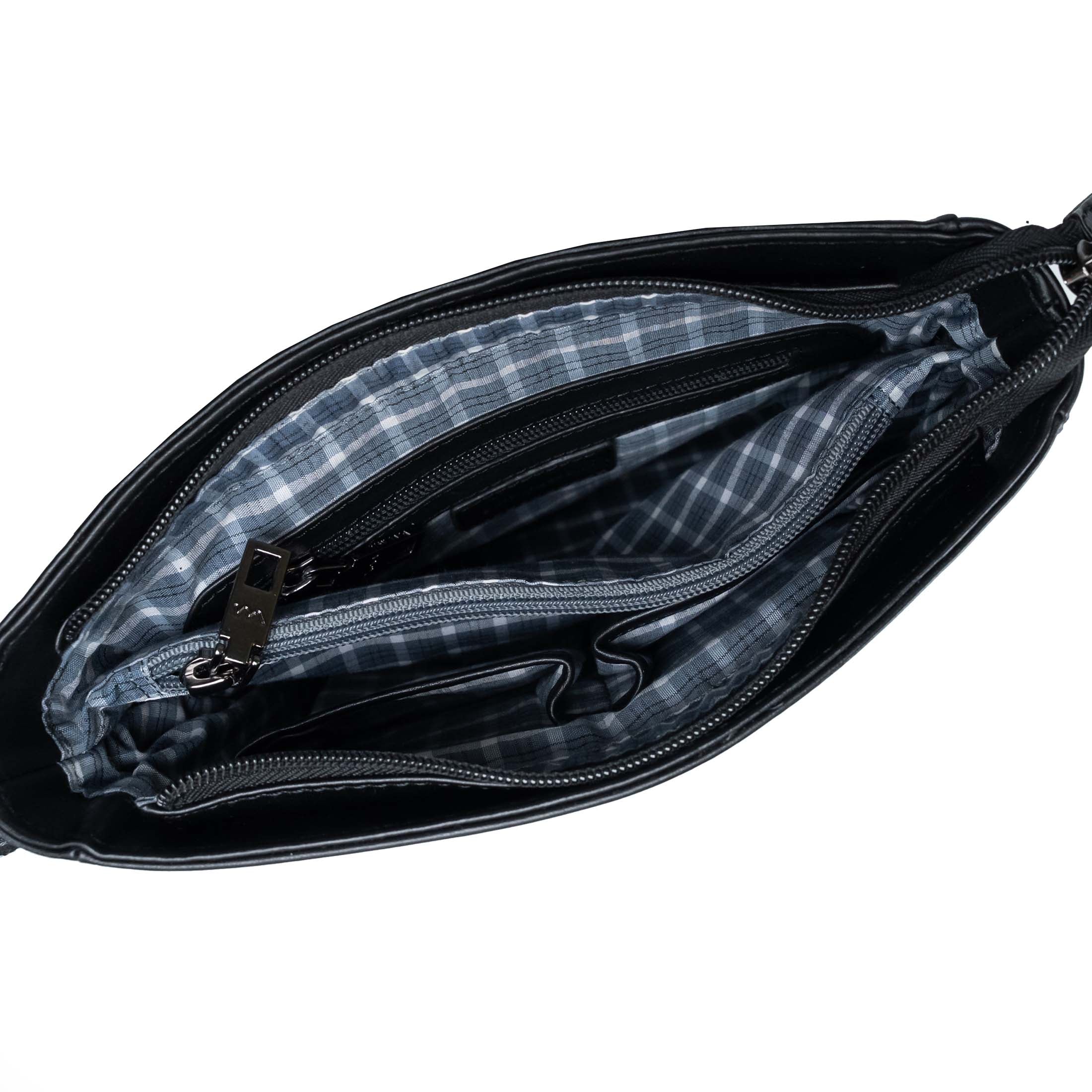 Valmio Combi Shoulder Bag Black