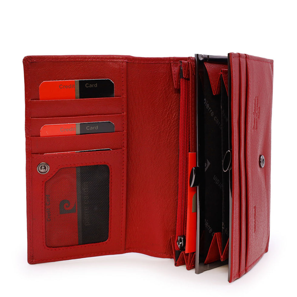 Damen Geldbörse Pierre Cardin 6334 ROSSO