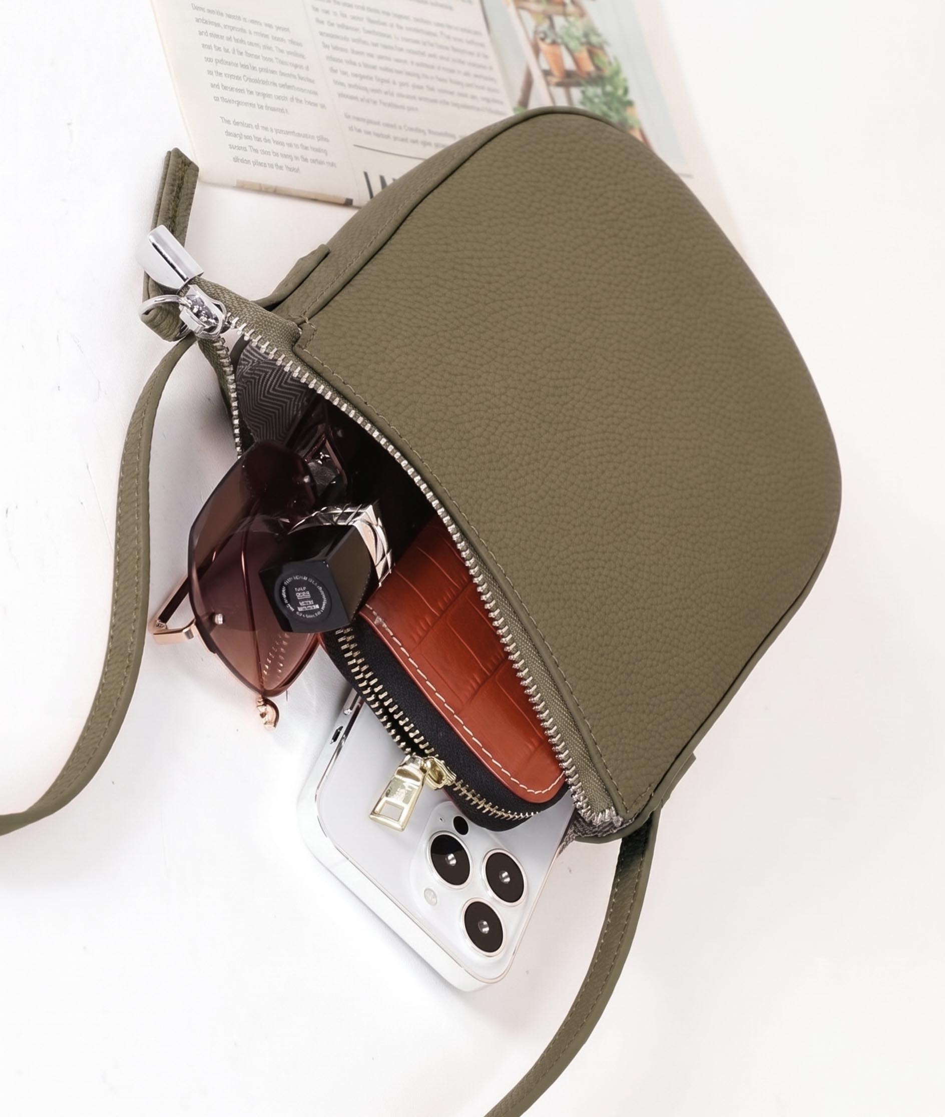 Valmio Calina Leder Damen Tasche - Braun