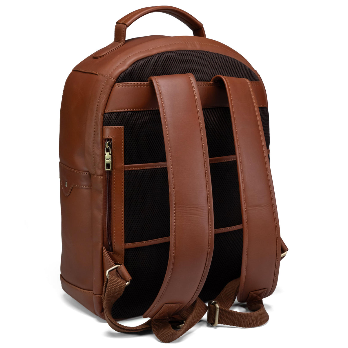Valmio Royal Lederrucksack Cognac