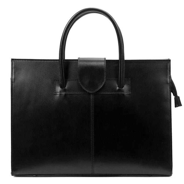 Lederhandtasche Camilla 778 Schwarz