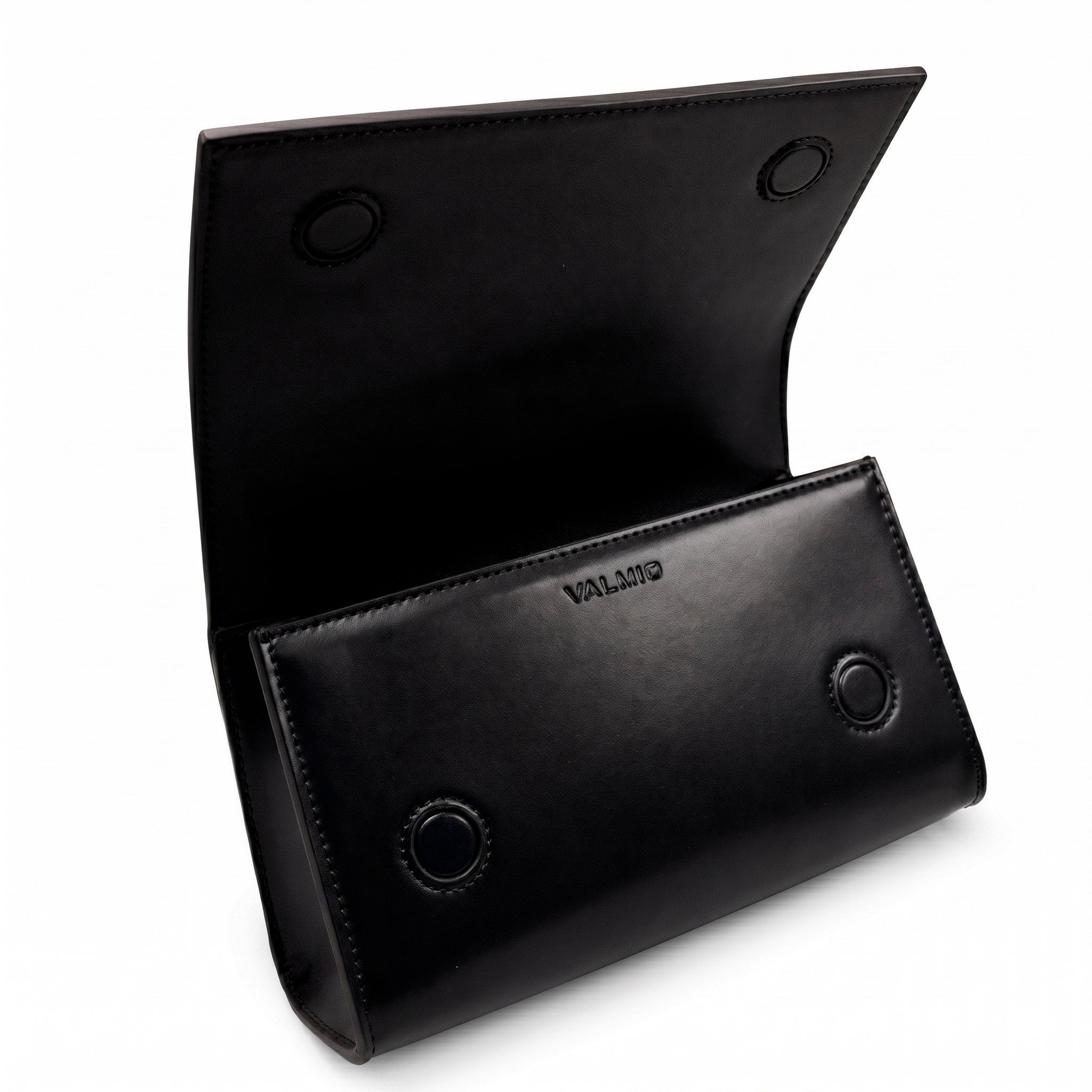 Valmio Rinora Leder Damenhandtasche - Schwarz