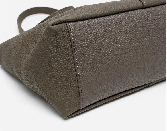Valmio Terina Leder Damenhandtasche - Kaffee