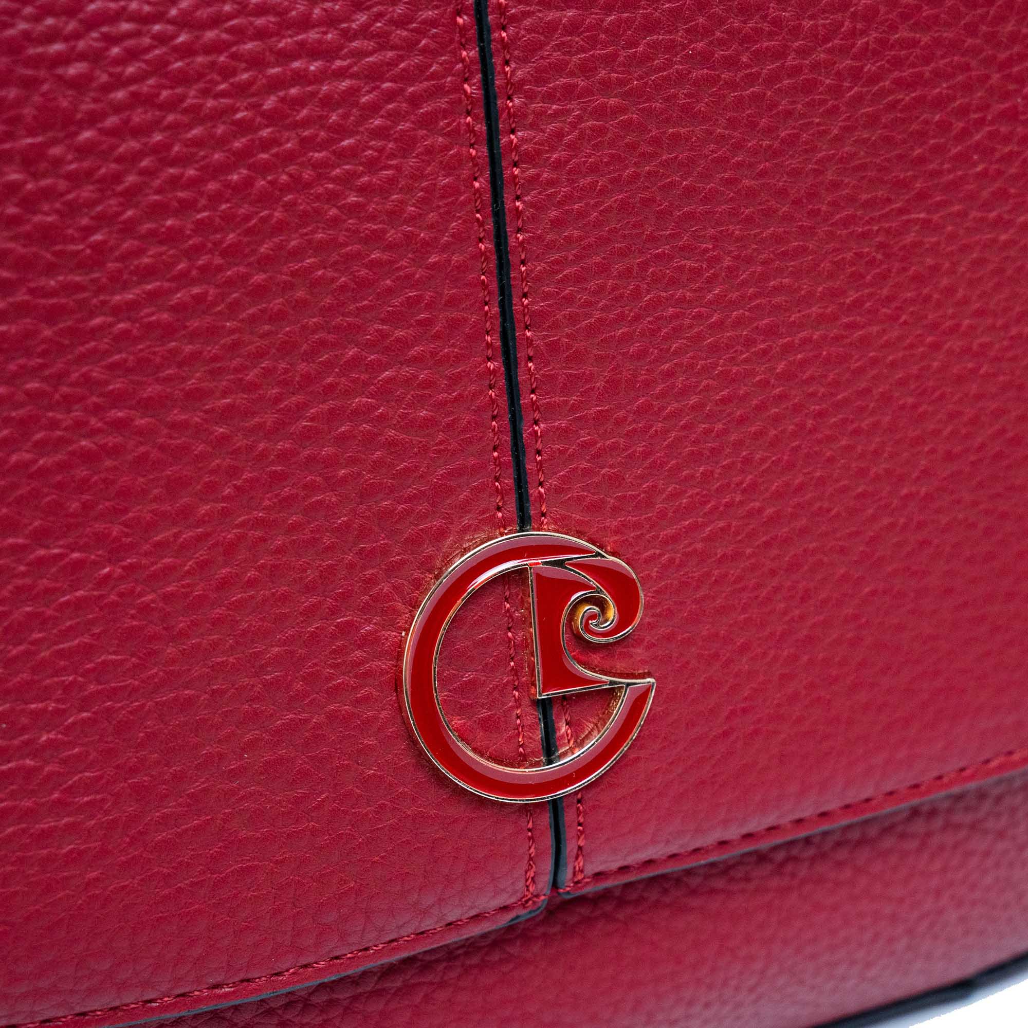 Leather bag PIERRE CARDIN