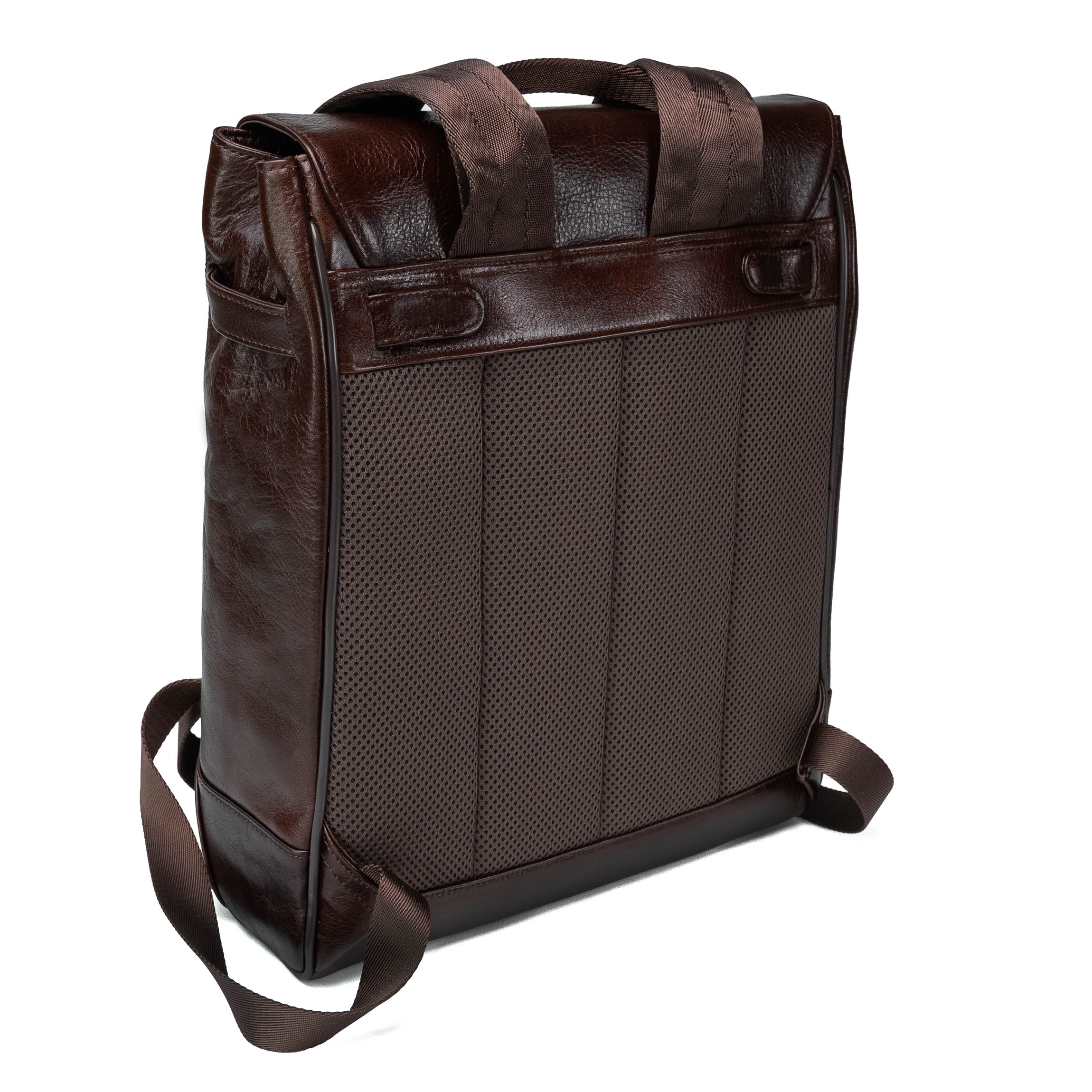 Syren brown leather backpack
