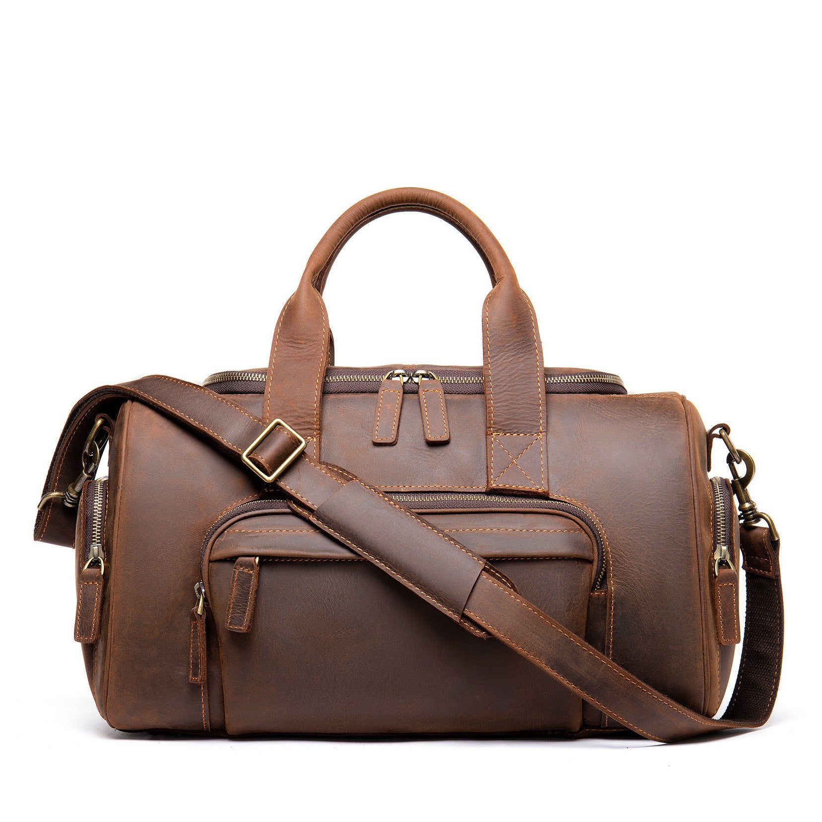 Valmio Como Weekend Travel Bag – Brown