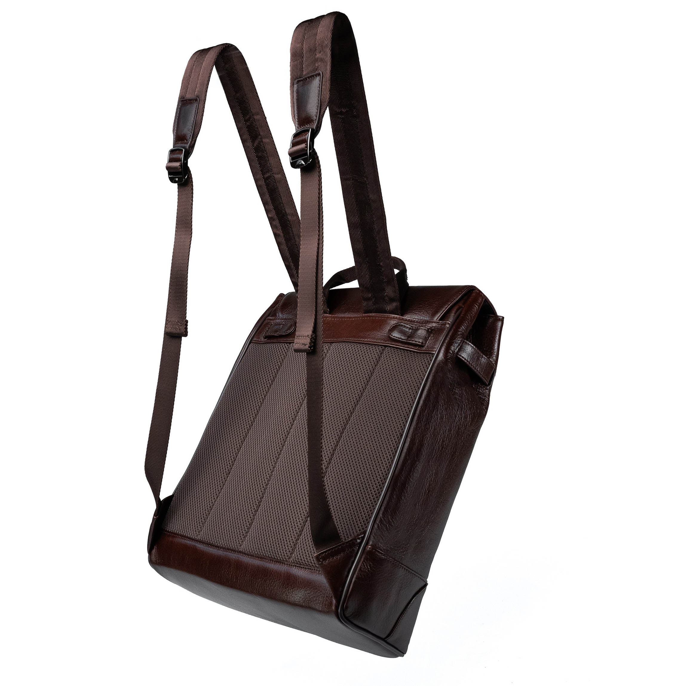 Syren brown leather backpack
