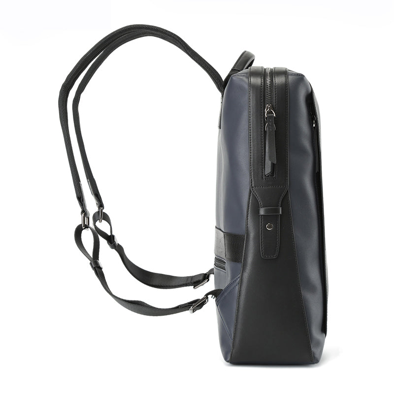 Leder-Rucksack Valmio Sterling – Schwarz
