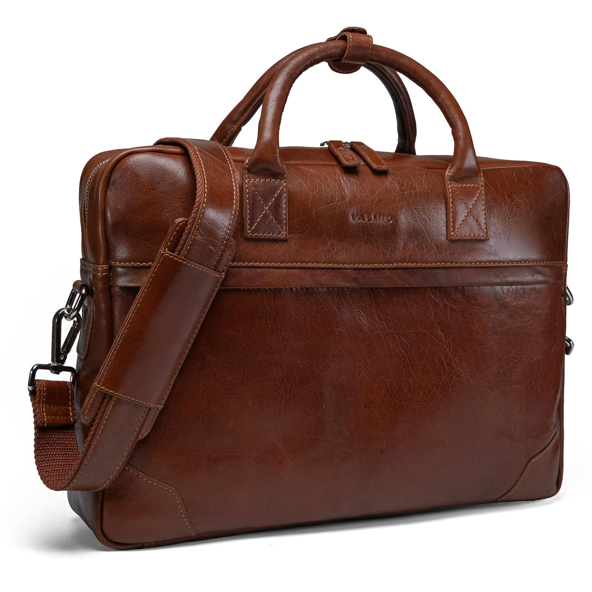 Herren-Laptoptasche Valmio Hawes - Braun