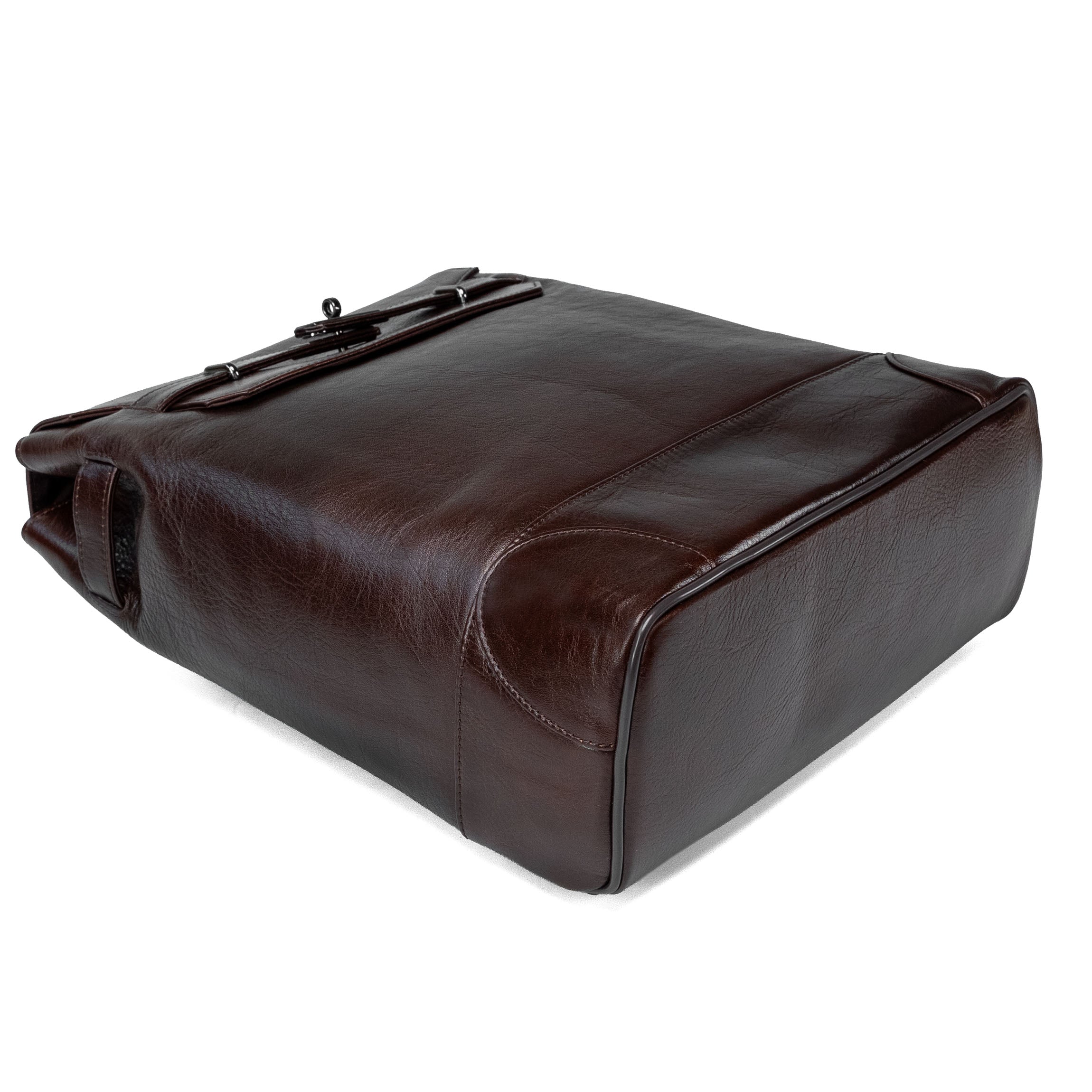 Syren brown leather backpack