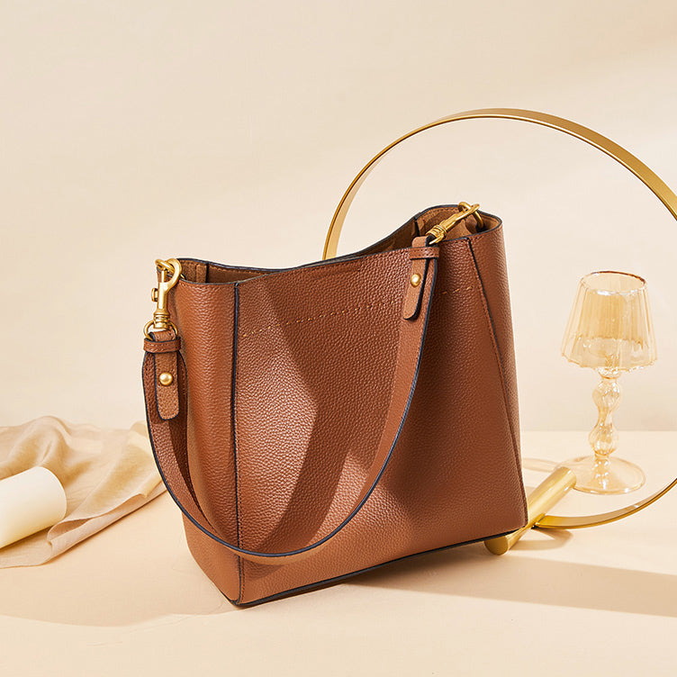 Valmio Relina Leder Damen Tasche - Braun