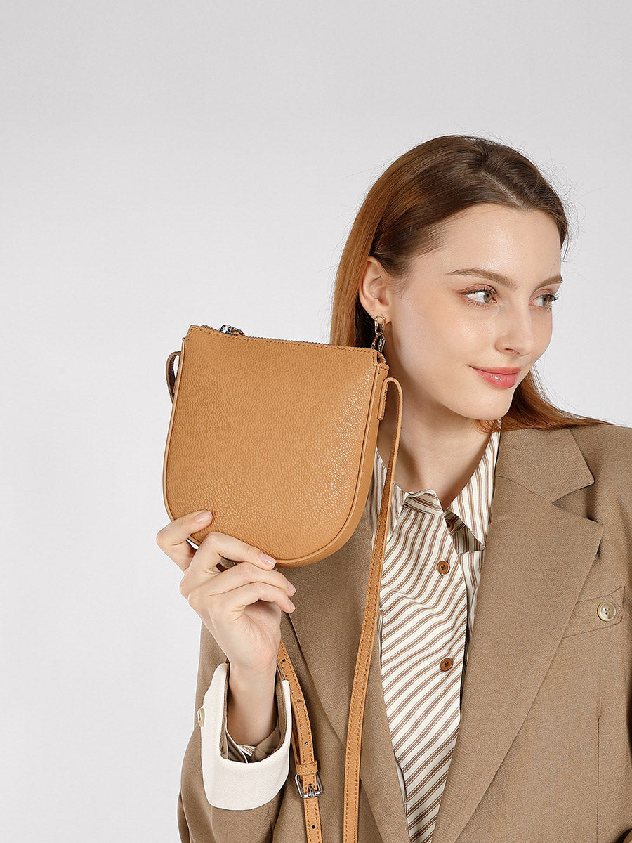 Valmio Calina Leder Damen Tasche - Weiß