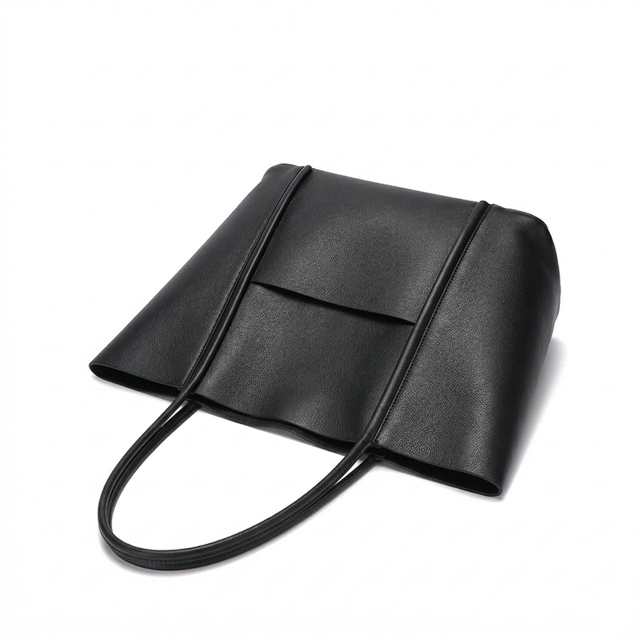Valmio Monora Leder Damen Tasche - Schwarz