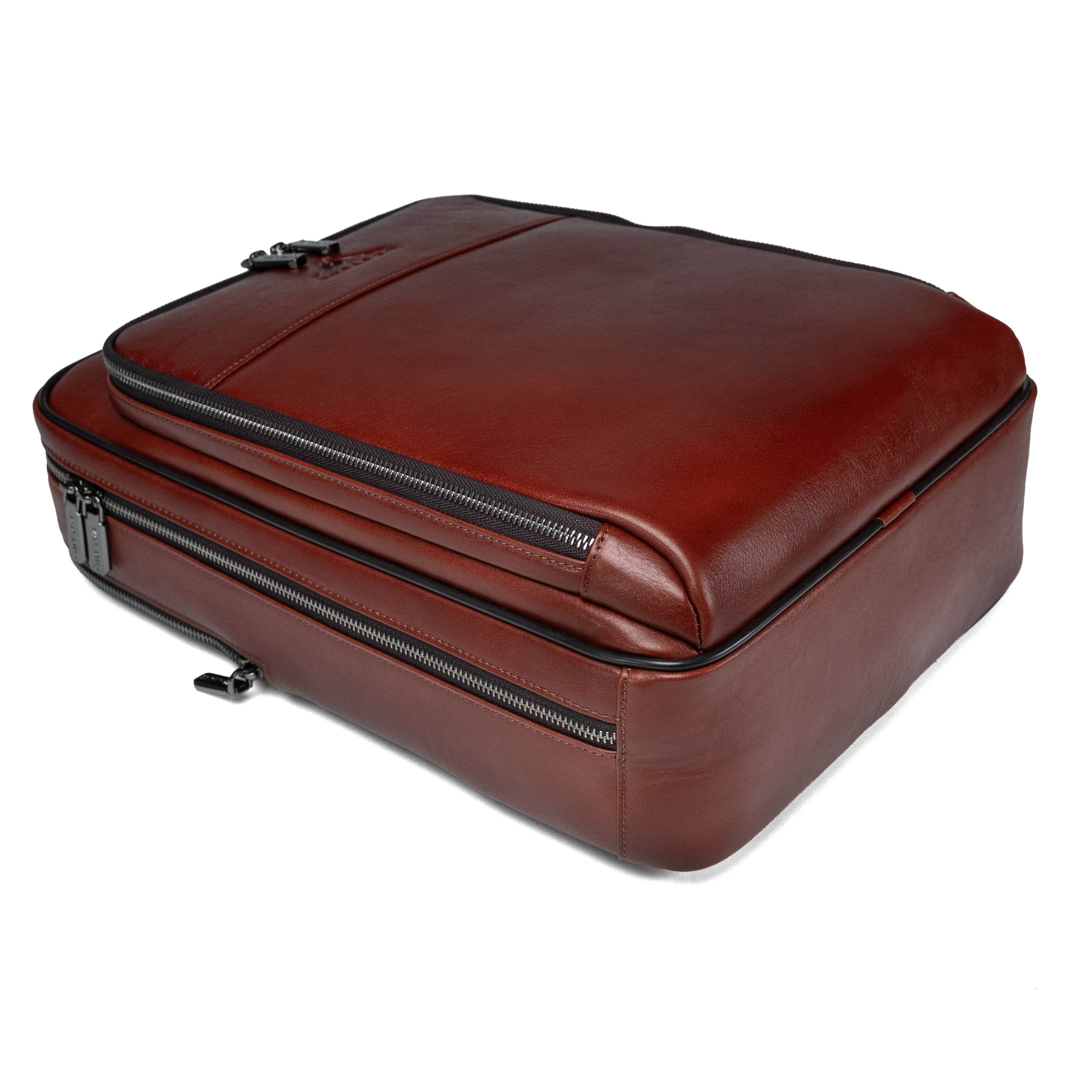 Valmio Ravenor men's leather backpack - light brown