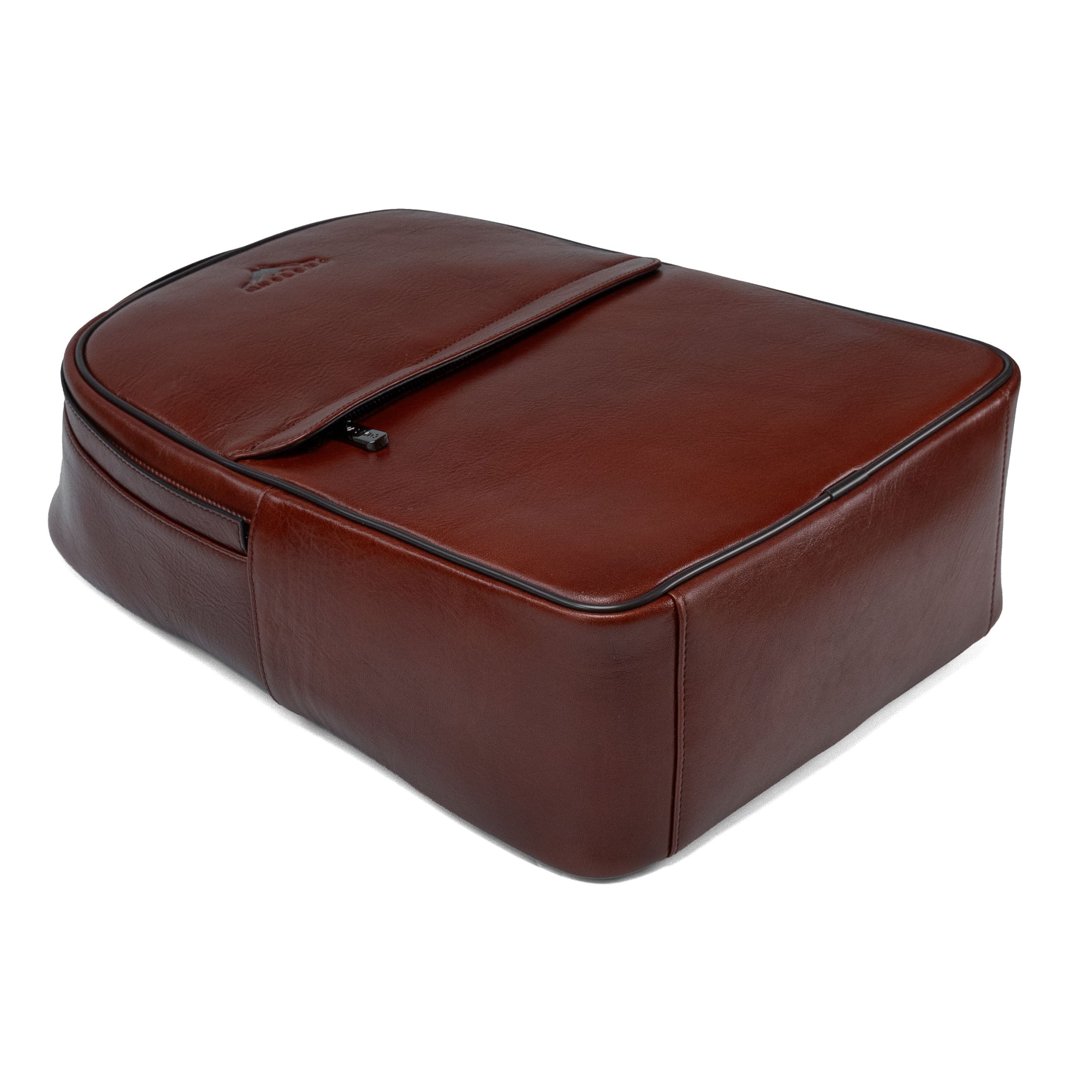 Valmio Borton leather backpack - light brown