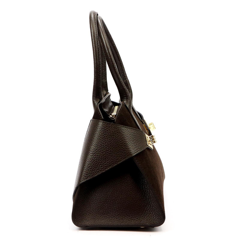 Luka 26-006 Brown Leather Handbag