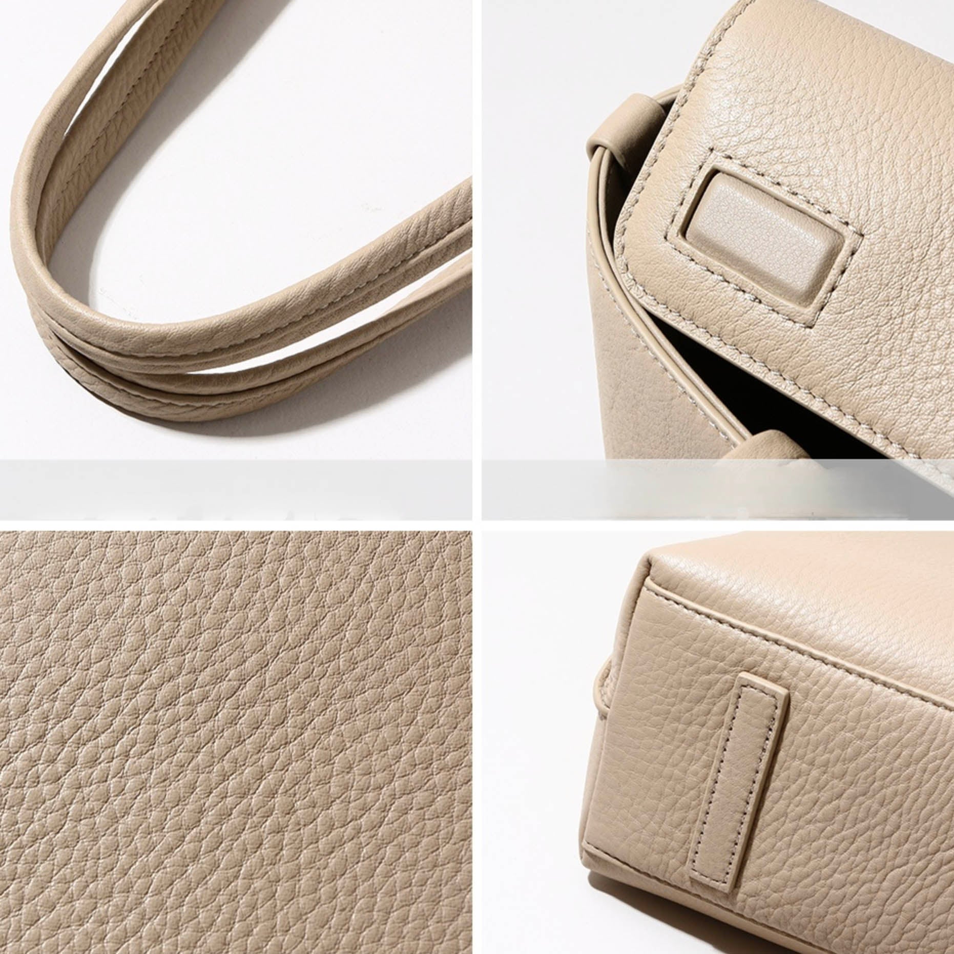 Valmio Denora Leder Damenhandtasche - Schwarz