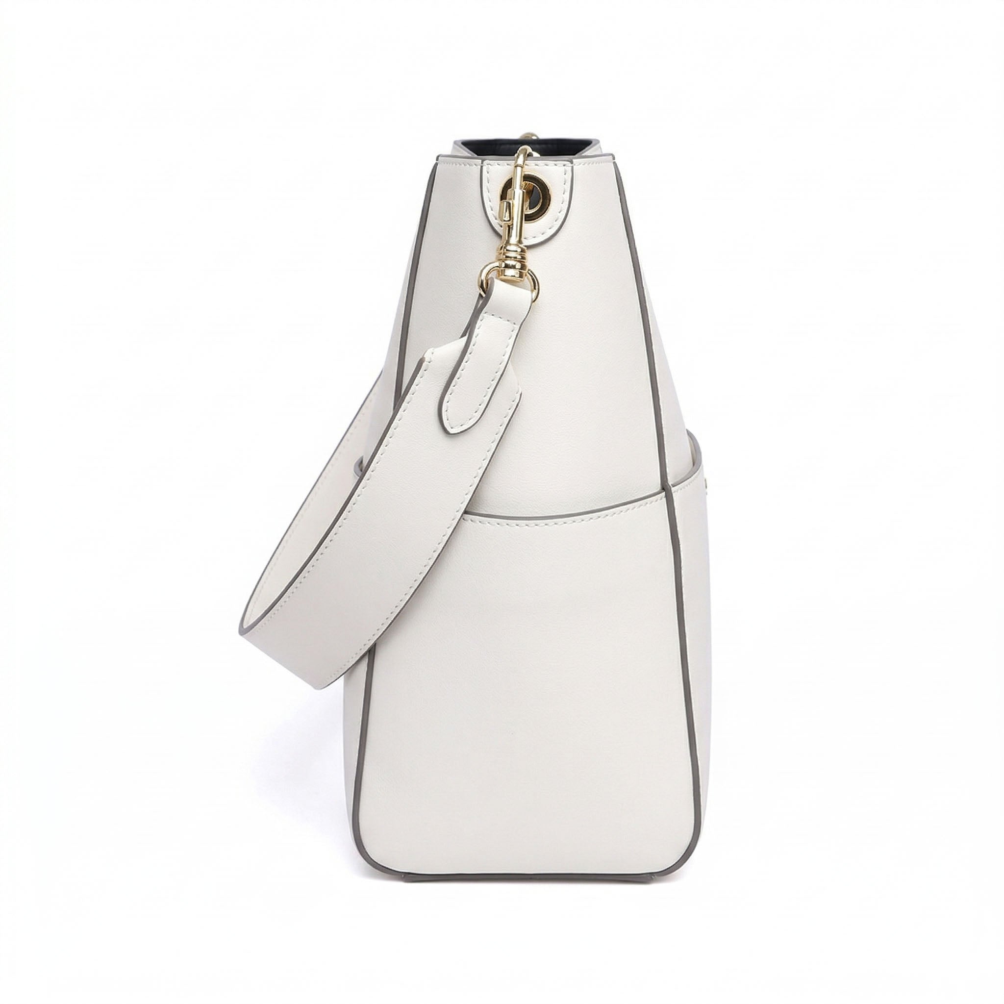 Valmio Morena Leder Damen Tasche - Weiß
