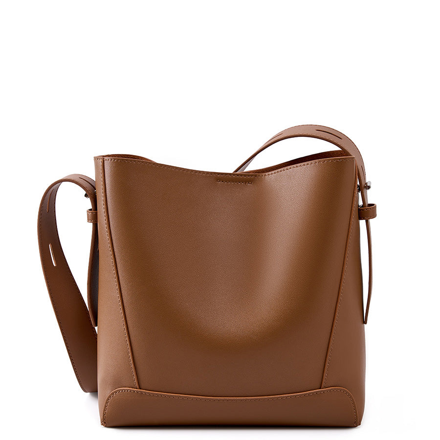 Valmio Melina Leder Damen Tasche - Braun