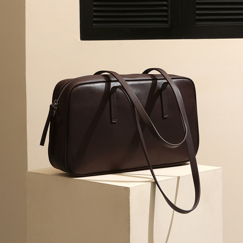 Valmio Renora Leder Damenhandtasche - Braun