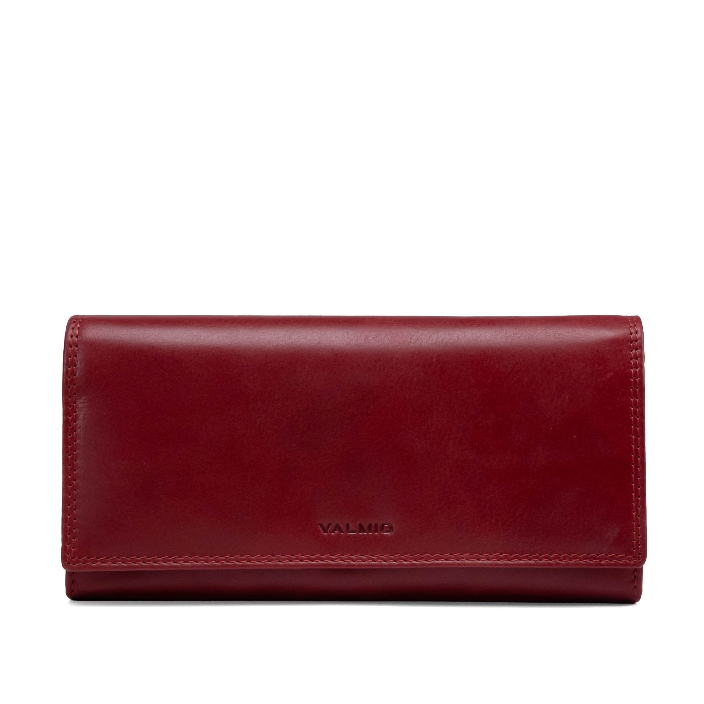 Women's Leather Wallet Valmio Kelimutu 2437 Portwine