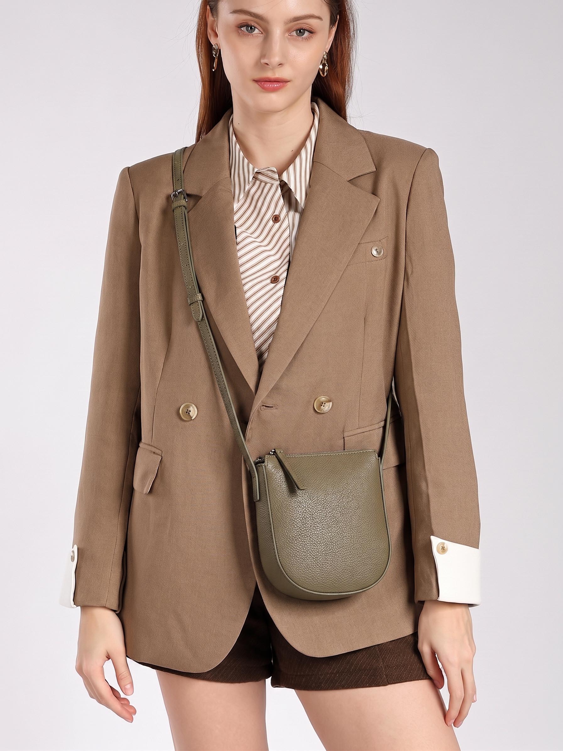 Valmio Calina Leder Damen Tasche - Braun