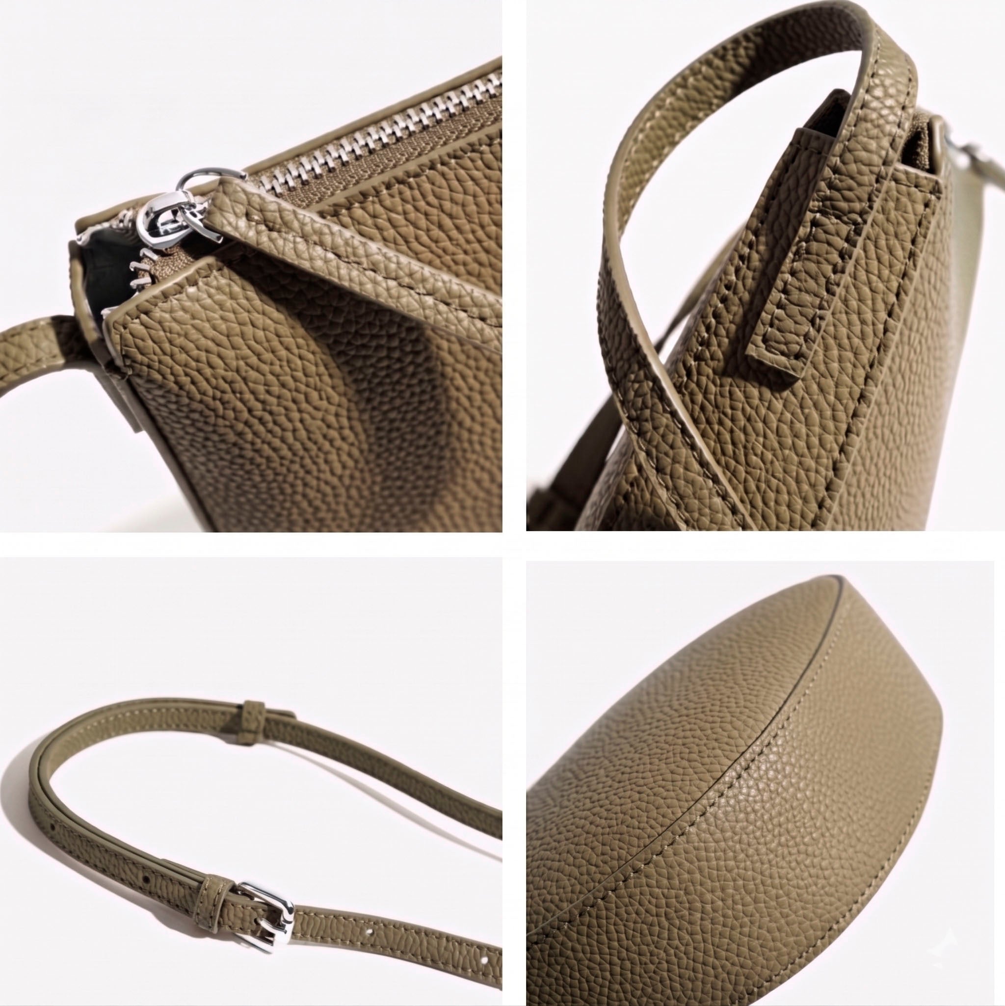 Valmio Calina Leder Damen Tasche - Braun