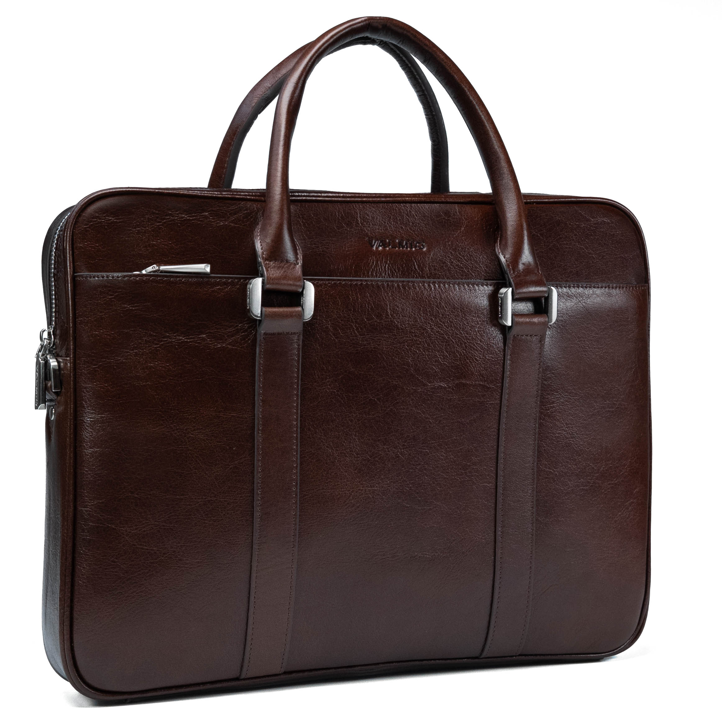 Valmio Classic Herren-Ledertasche - Braun