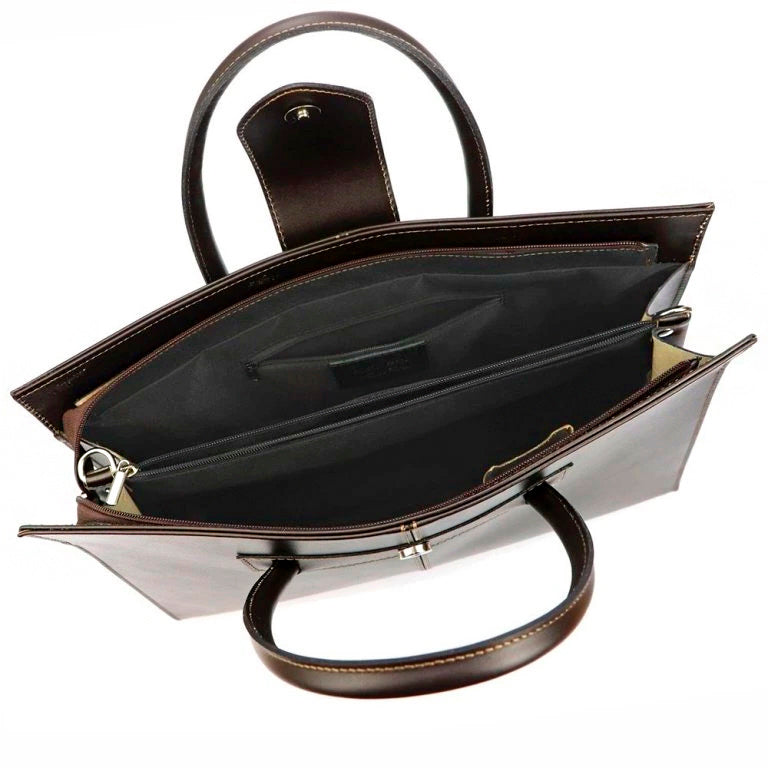 Lederhandtasche Camilla 778 Braun