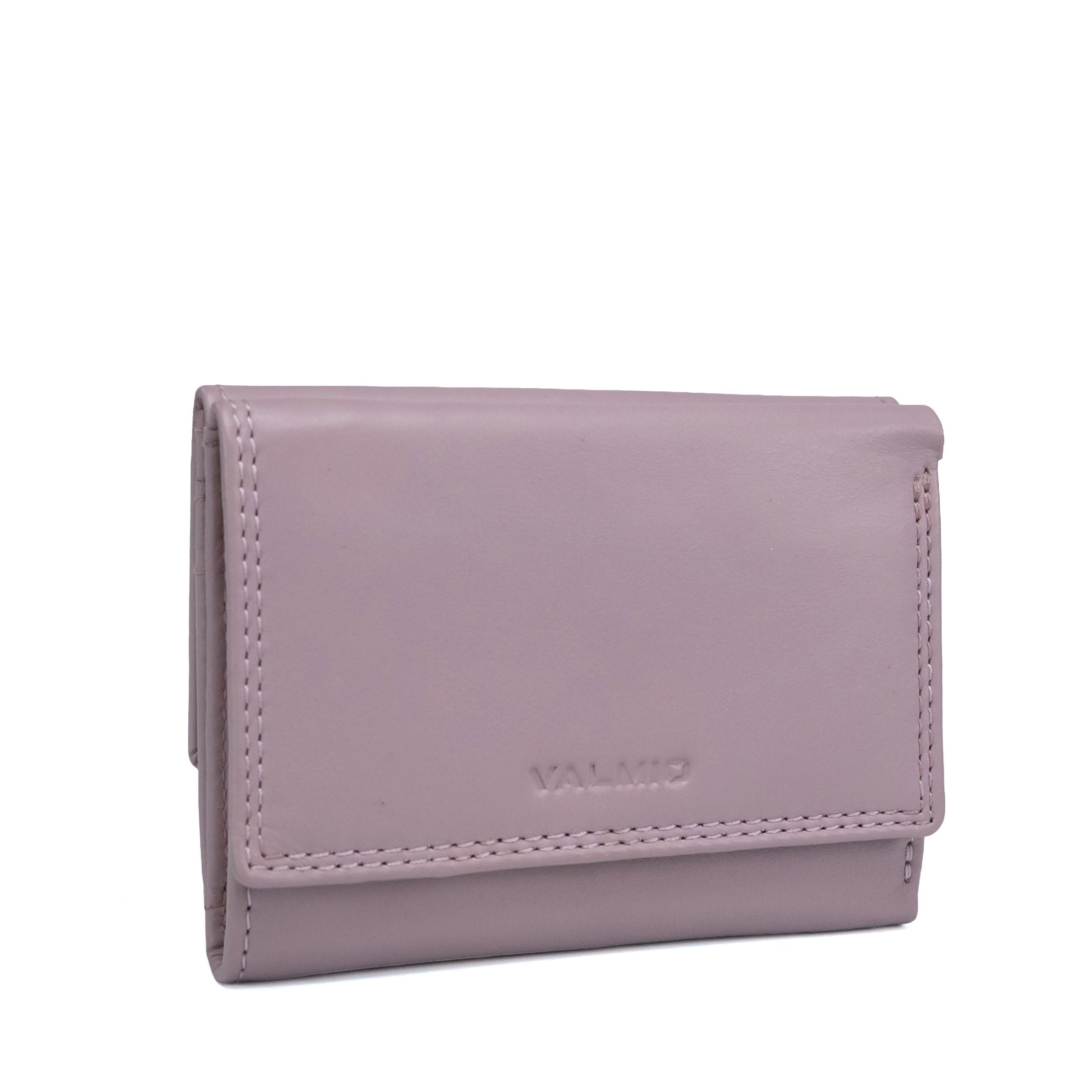 Women's Leather Wallet Valmio Retba 2434 Orchid