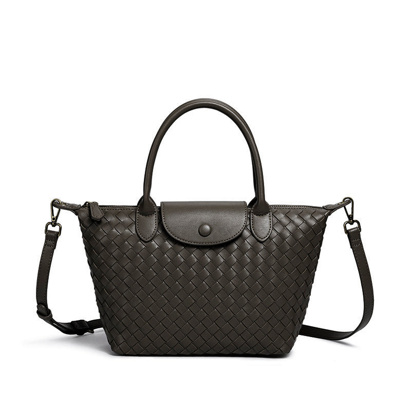 Valmio Virena leather women's handbag - mocha