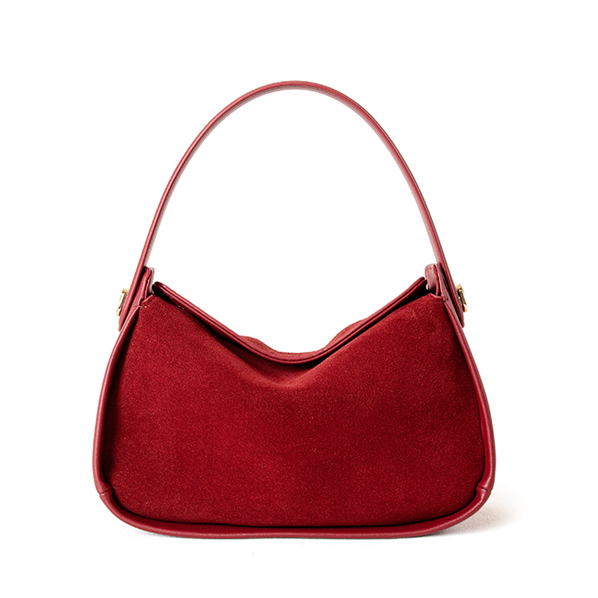 Valmio Nerissa leather women's handbag - red