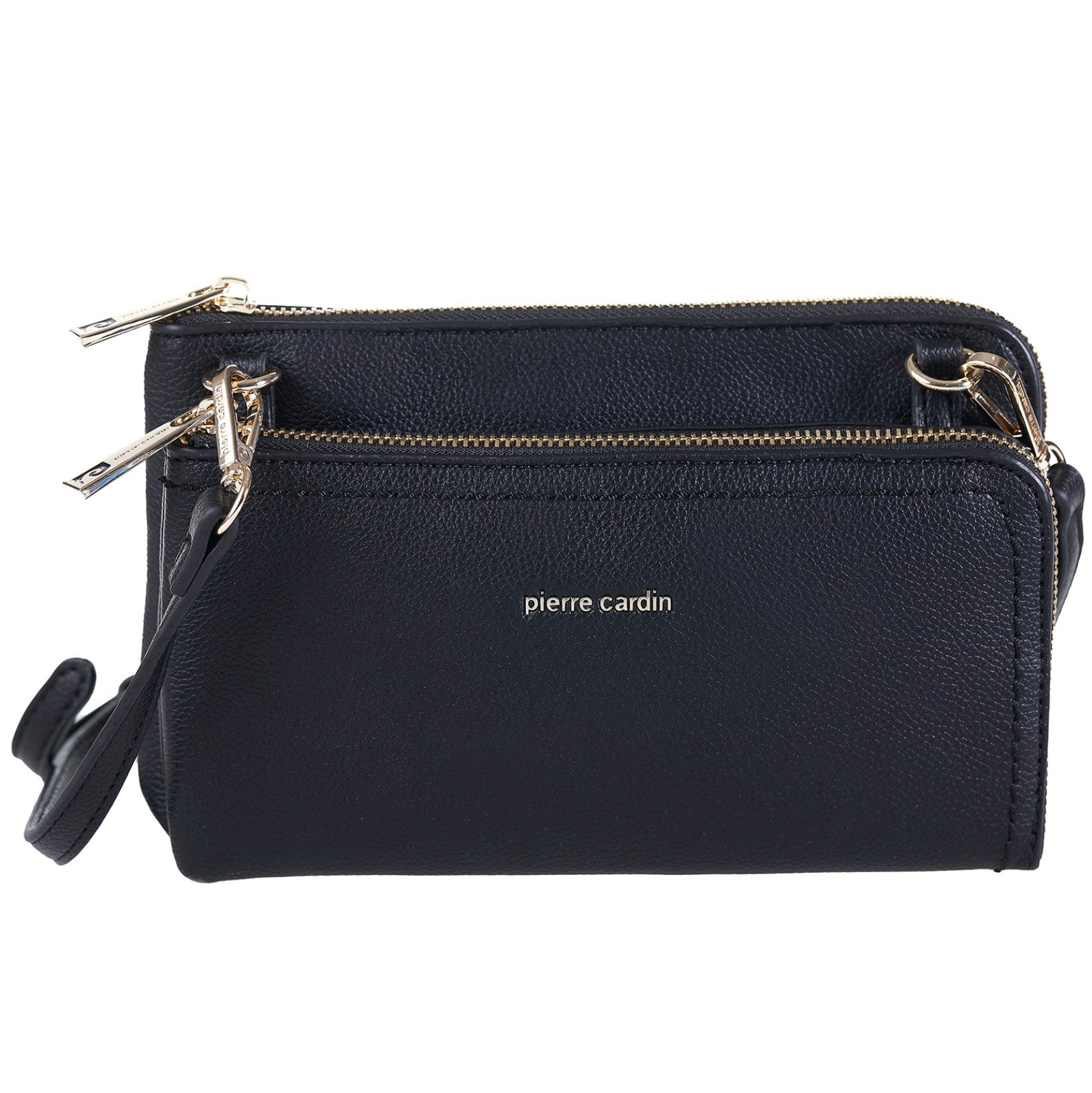 PIERRE CARDIN 86575 Black eco-leather handbag