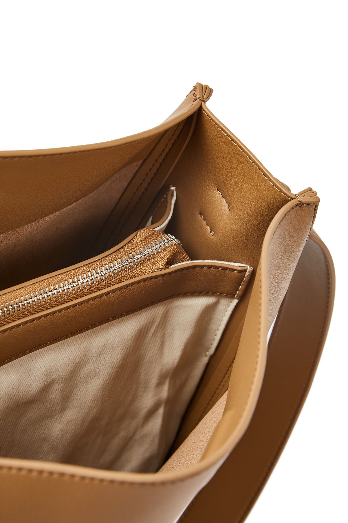Valmio Tivana Leder Damenhandtasche - Mokka