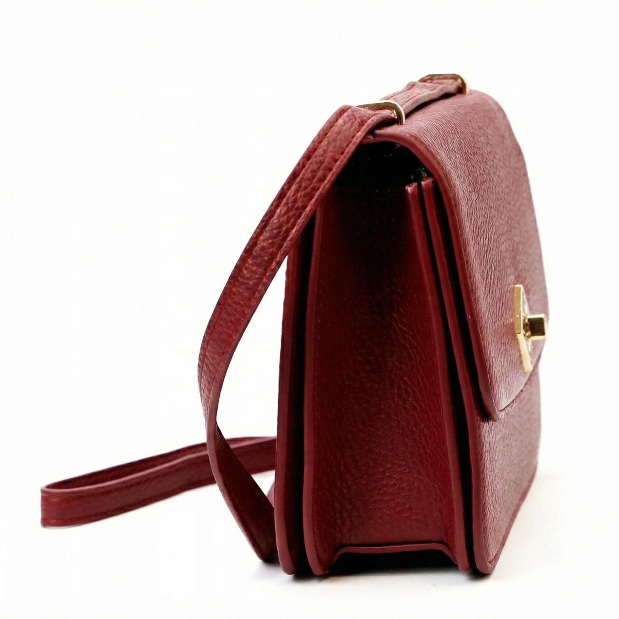 PIERRE CARDIN 2026 Schwarze Handtasche aus umweltfreundlichem Leder