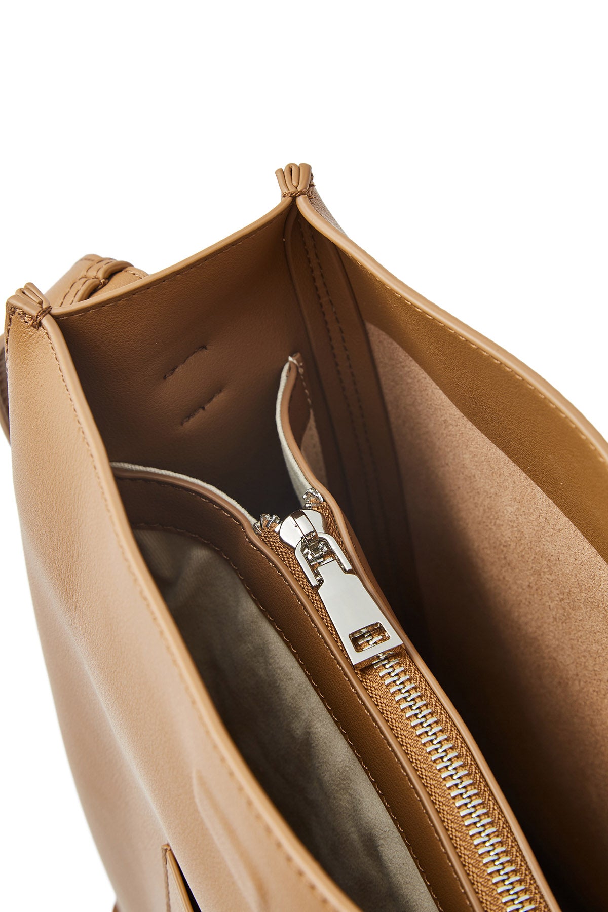 Valmio Tivana Leder Damenhandtasche - Braun