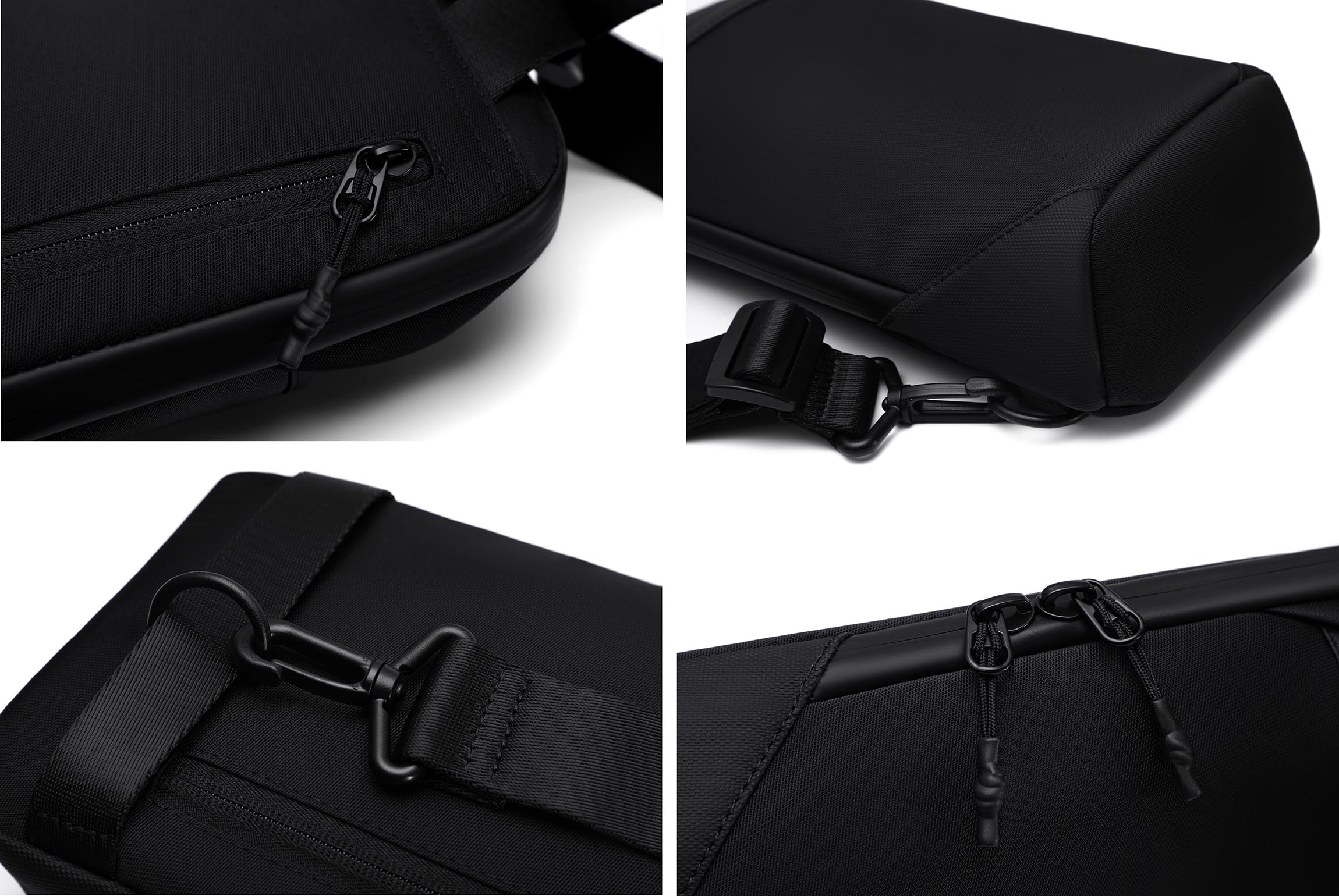 Valmio Torion Schultertasche – schwarz