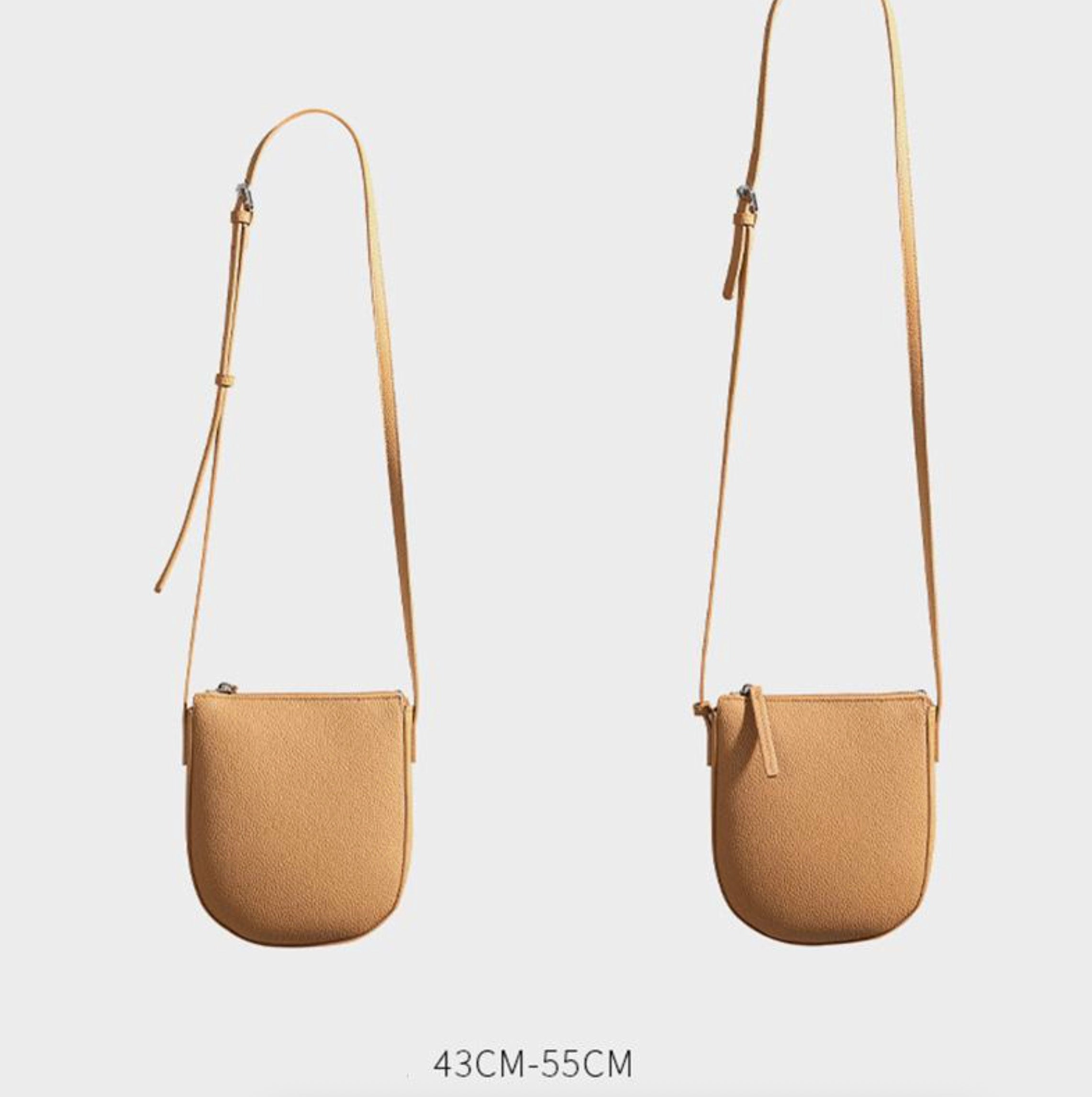 Valmio Calina Leder Damen Tasche - Schwarz