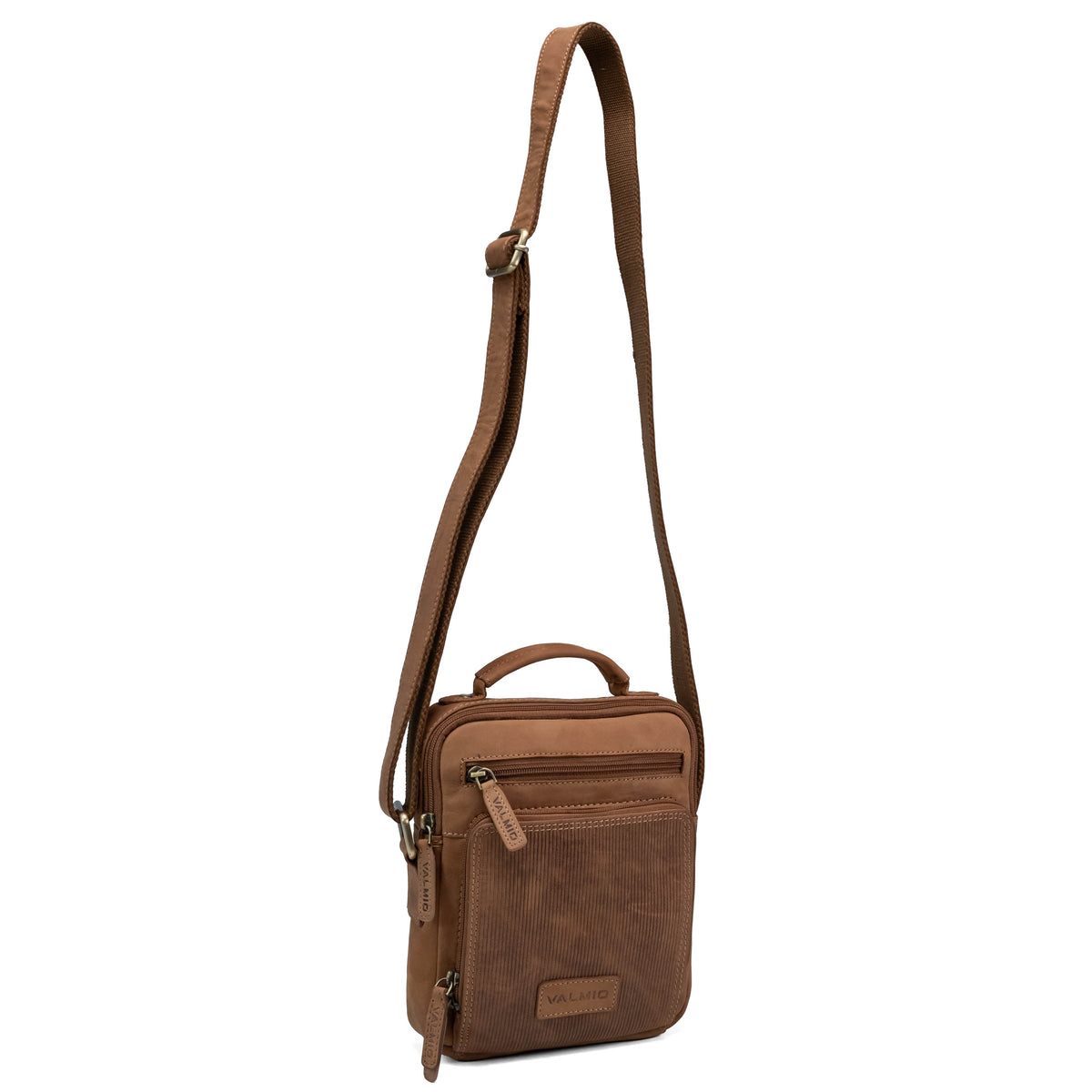 Valmio Craft Umhängetasche Dunkelbeige