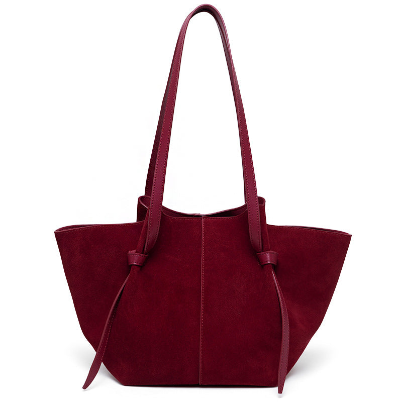 Valmio Merina Leder Damenhandtasche - Rot