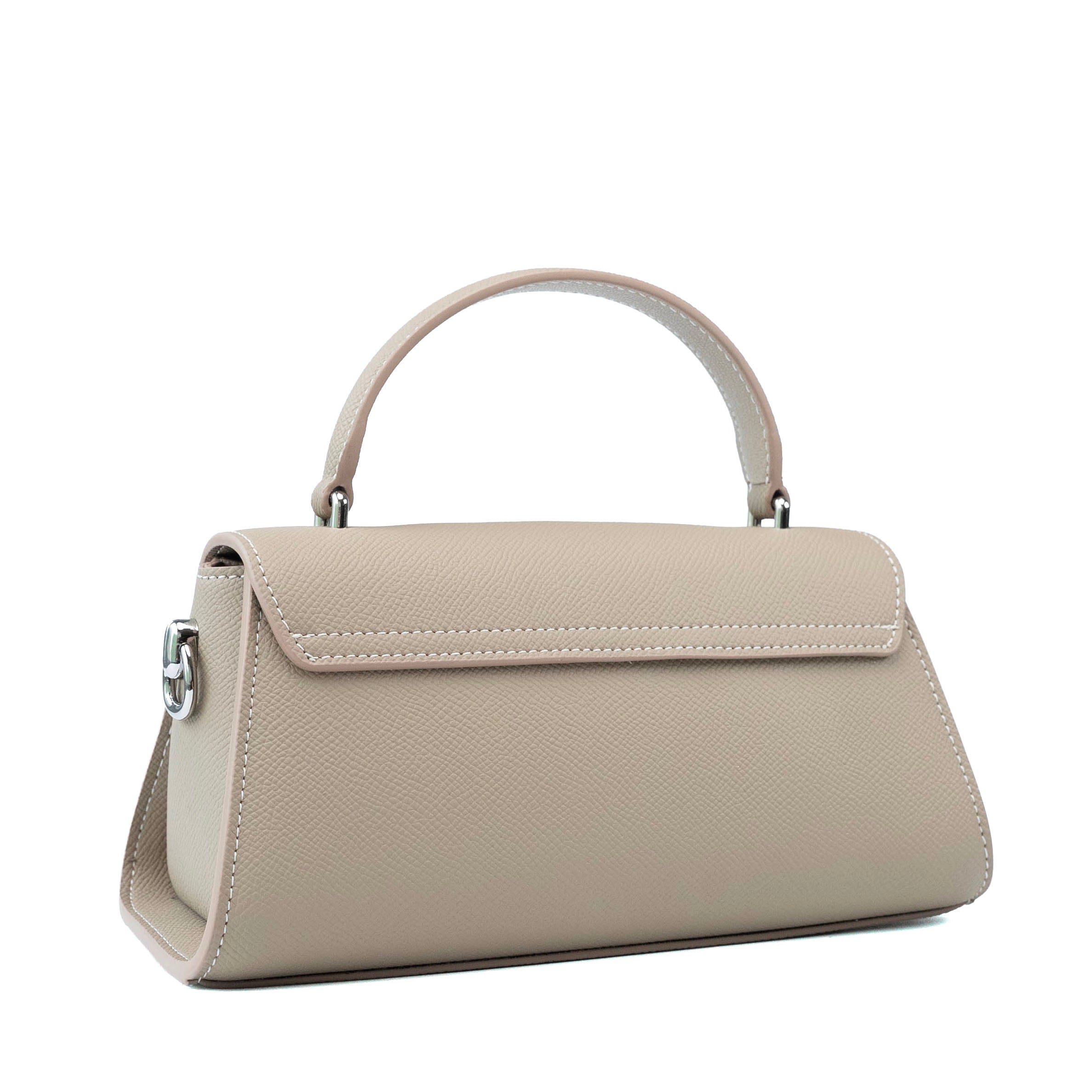 Valmio Rivana Leder Damenhandtasche - Grau