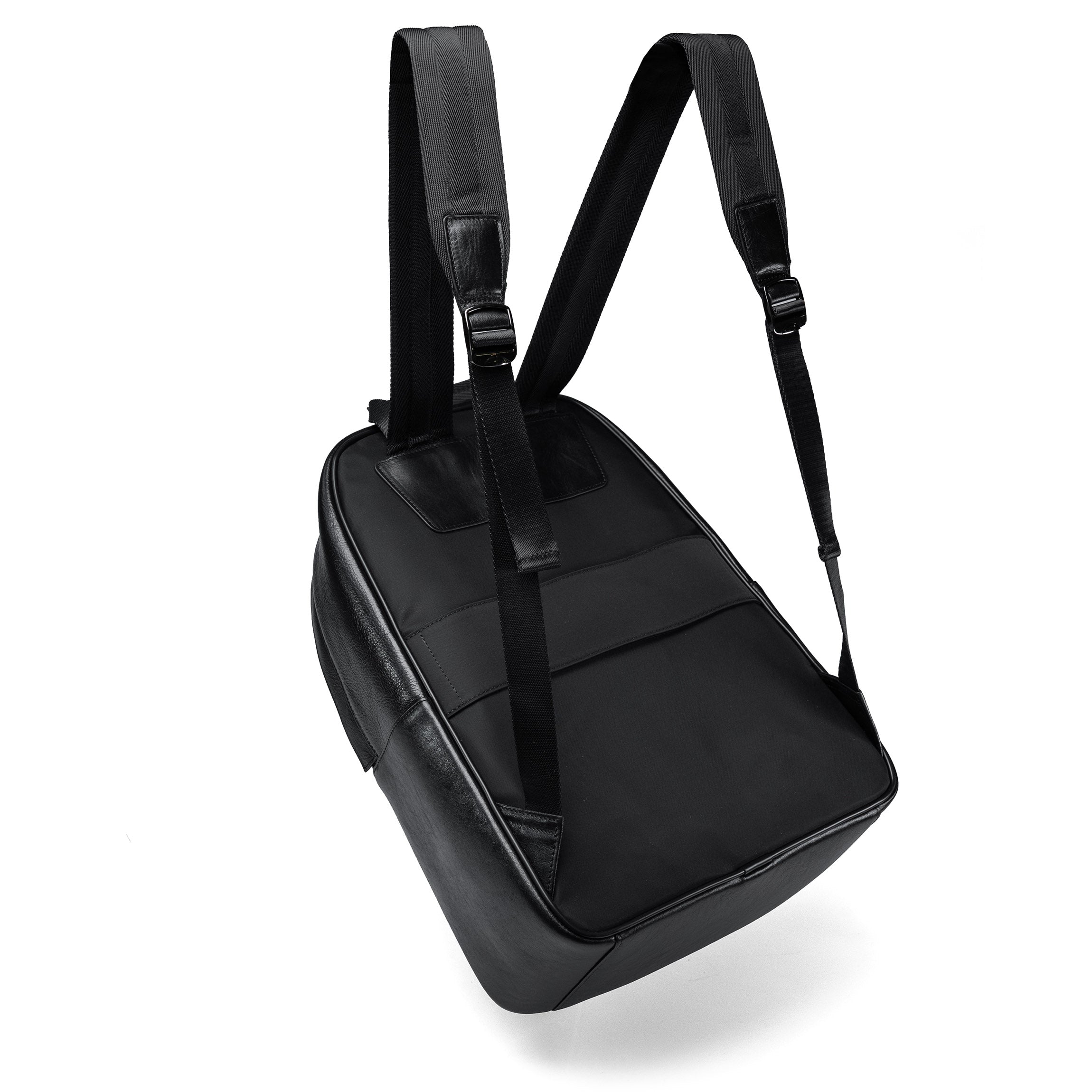 Valmio Borton leather backpack - black
